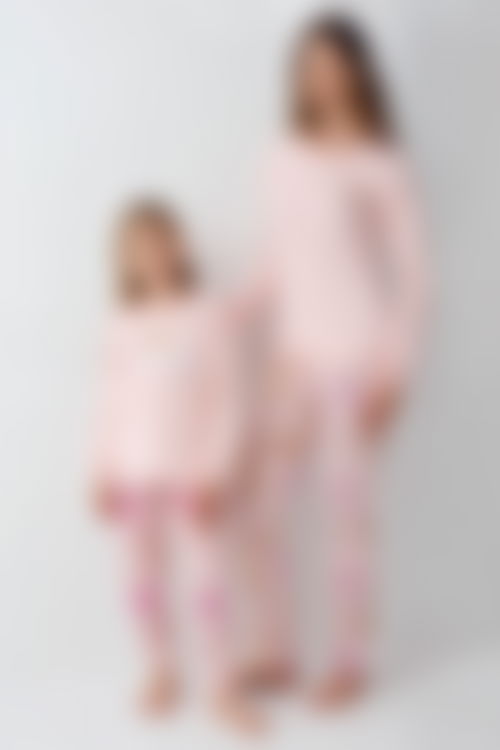 Rolypoly - Rolypoly Kız Çocuk Pembe Pijama Takımı