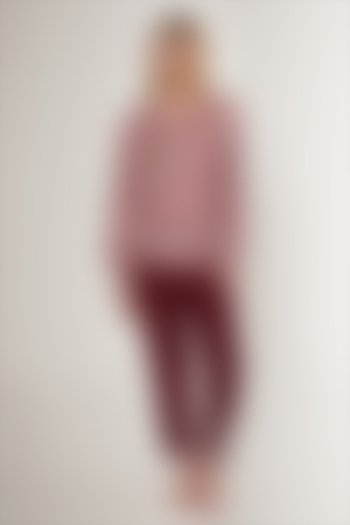 Arnetta - Arnetta Flowering Kahverengi Kadın Uzun Kol Pijama Takım