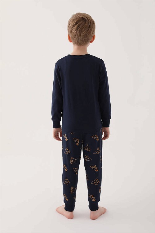 Rolypoly Aspire To İnside Lacivert Erkek Çocuk Uzun Kol Pijama Takım