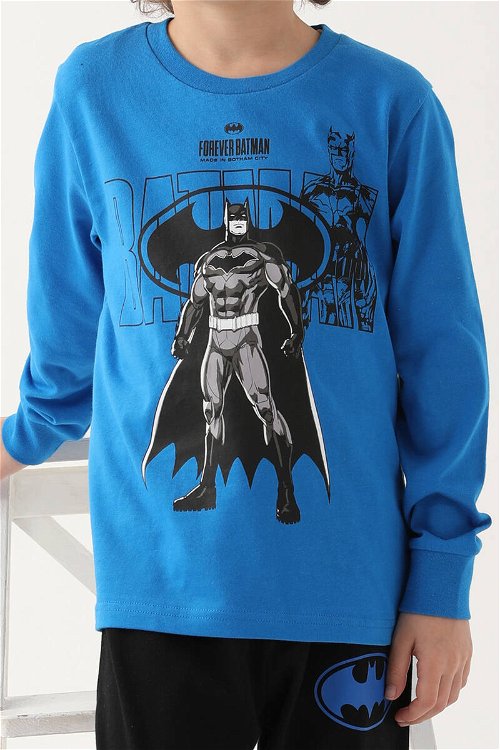 Batman Cobalt Erkek Çocuk Uzun Kol Eşofman Takım