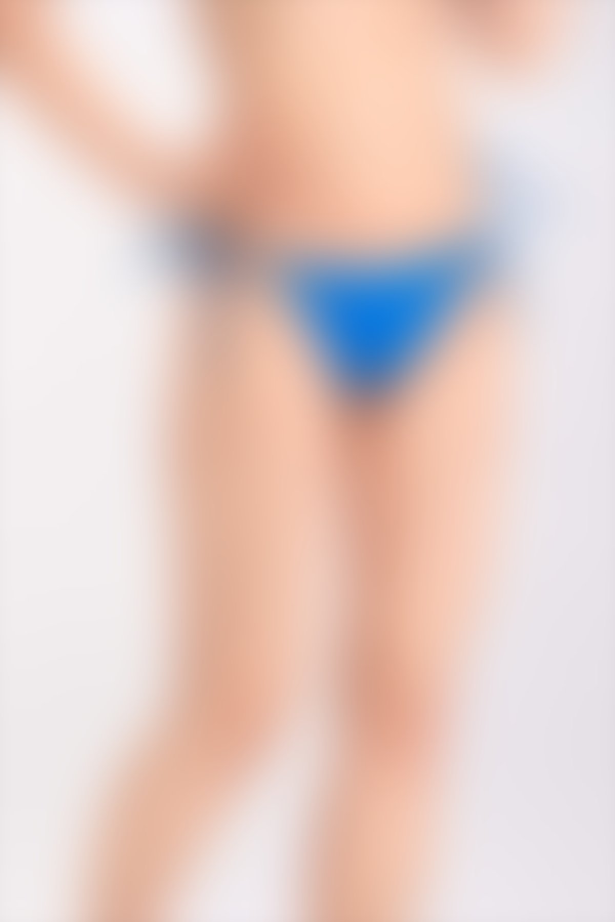 Arnetta - Arnetta Azur Mavi İpli Basic Bikini Altı