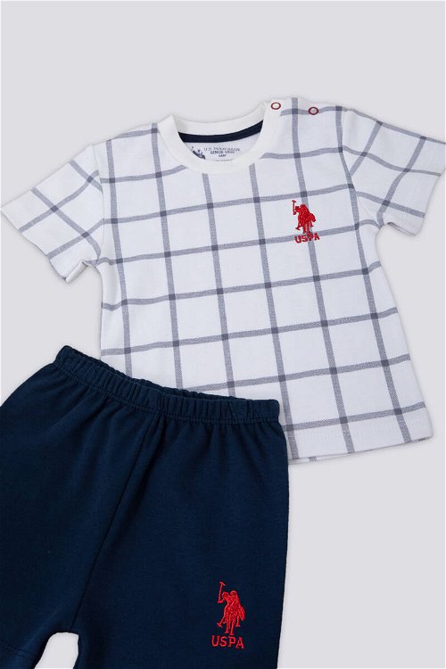 U.S. Polo Assn Nice Little Baby Erkek Bebek Tshirt Takım