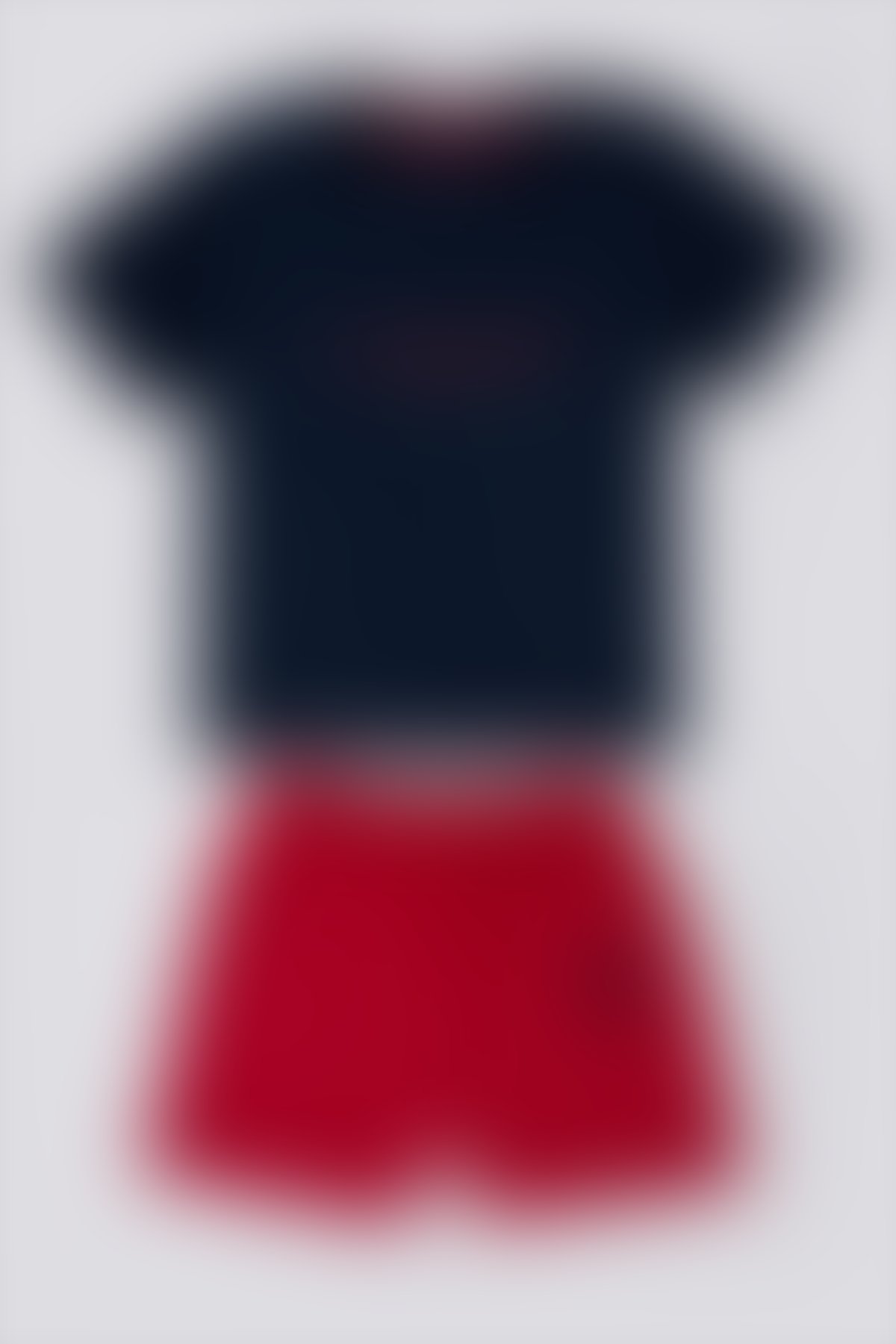 U.S. Polo Assn - U.S. Polo Assn Stylish Lacivert Bebek Tshirt Takım