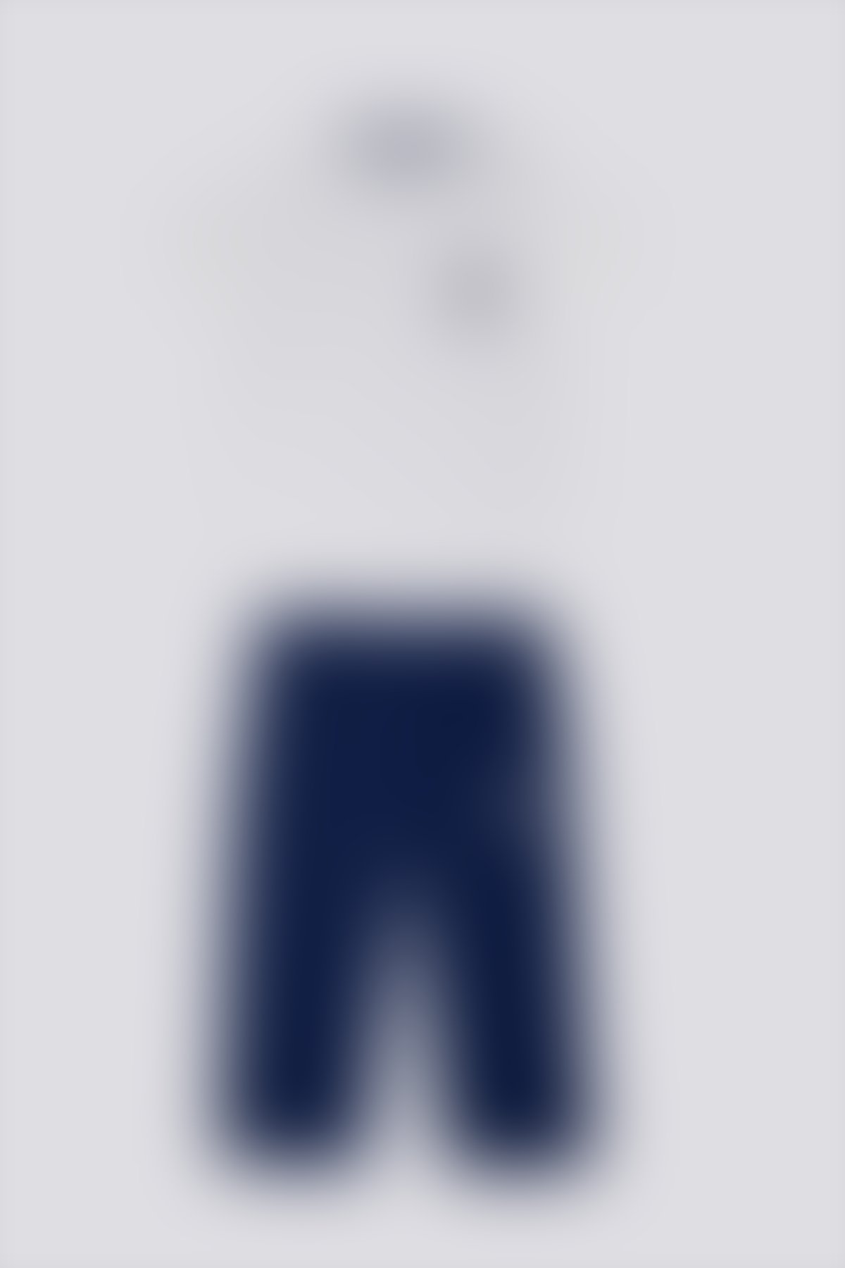 U.S. Polo Assn - U.S. Polo Assn Transparent Lacivert Bebek Tshirt Takım
