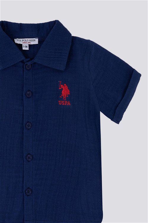 U.S. Polo Assn Kindly Lacivert Bebek Polo Yaka Tshirt Takım