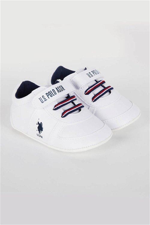 U.S. Polo Assn Sweetie Beyaz Erkek Bebek Ayakkabı