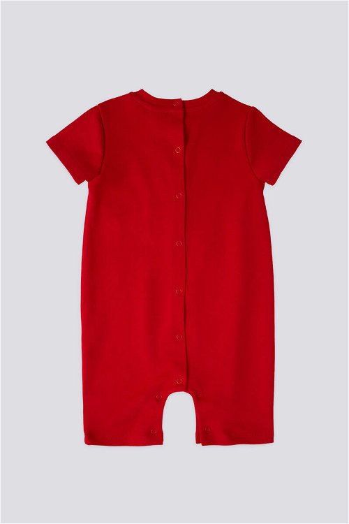 U.S. Polo Assn Lisanslı Year Kırmızı Erkek Bebek Tulum