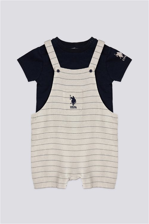 U.S. Polo Assn Lisanslı Gardener Dress Lacivert Erkek Bebek Takımı