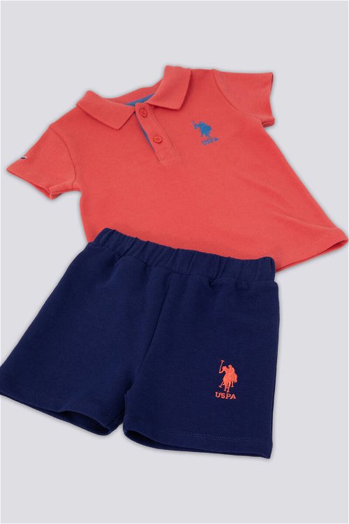 U.S. Polo Assn Noble Lacivert Bebek Polo Yaka Tshirt Takım