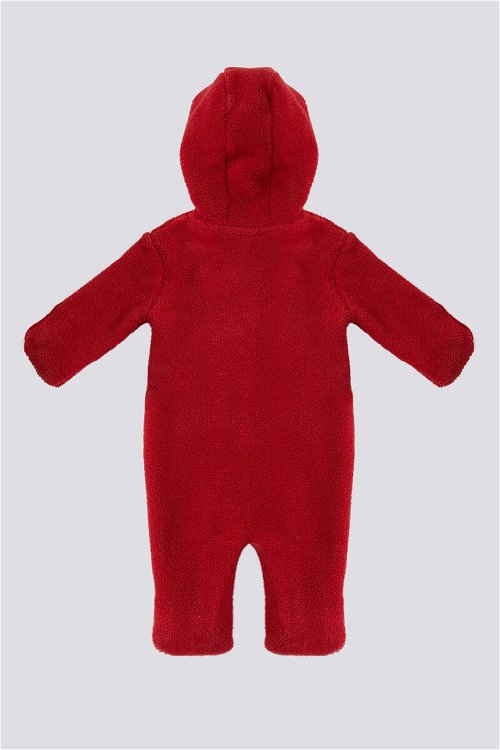 U.S. Polo Kırmızı Patikli Bebek Tulum