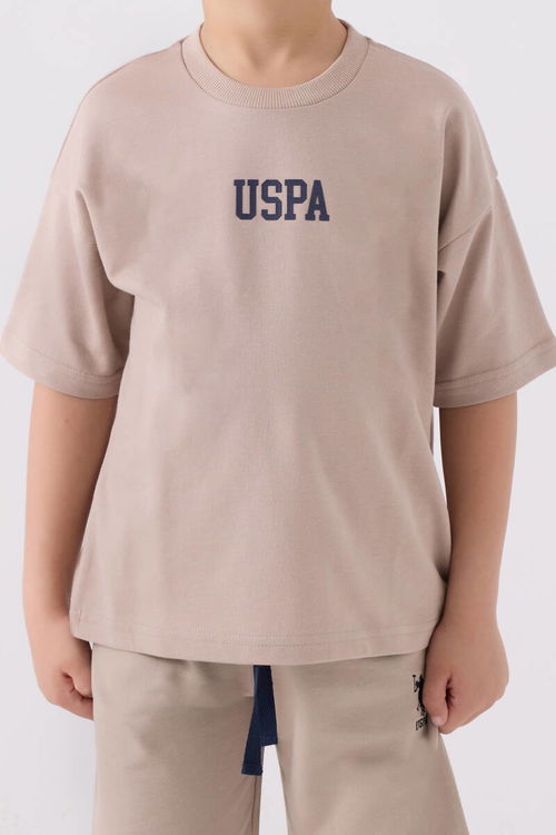 U.S. Polo Assn Erkek Çocuk Bermuda Takım Kum