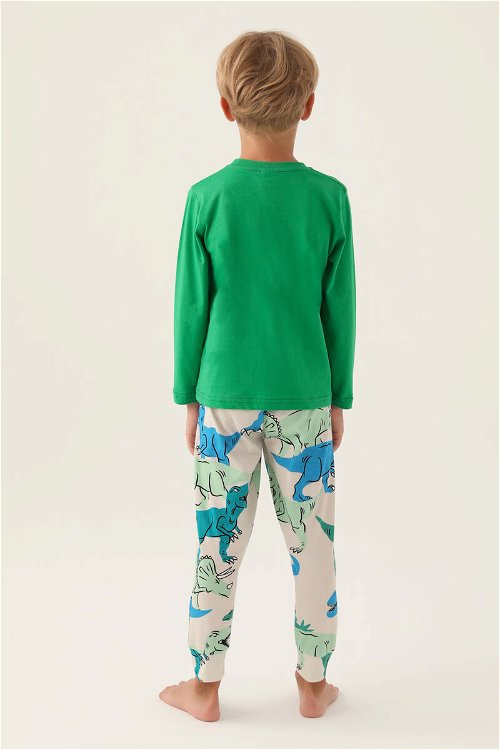 RolyPoly Revive Yeşil Erkek Çocuk Pijama Takımı