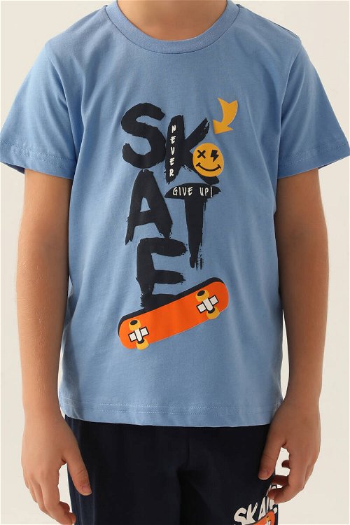 RolyPoly Skate İndigo Erkek Çocuk Pijama Takımı