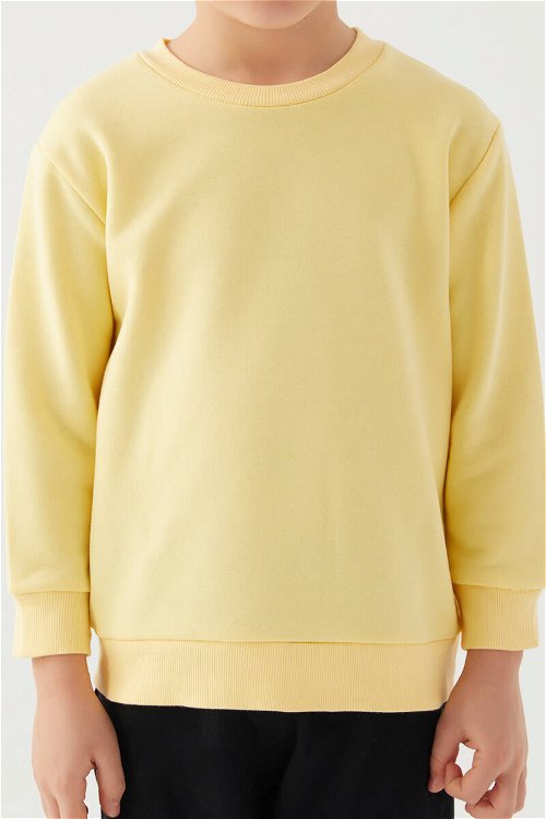 Rolypoly Erkek Çocuk Sarı Sweatshirt