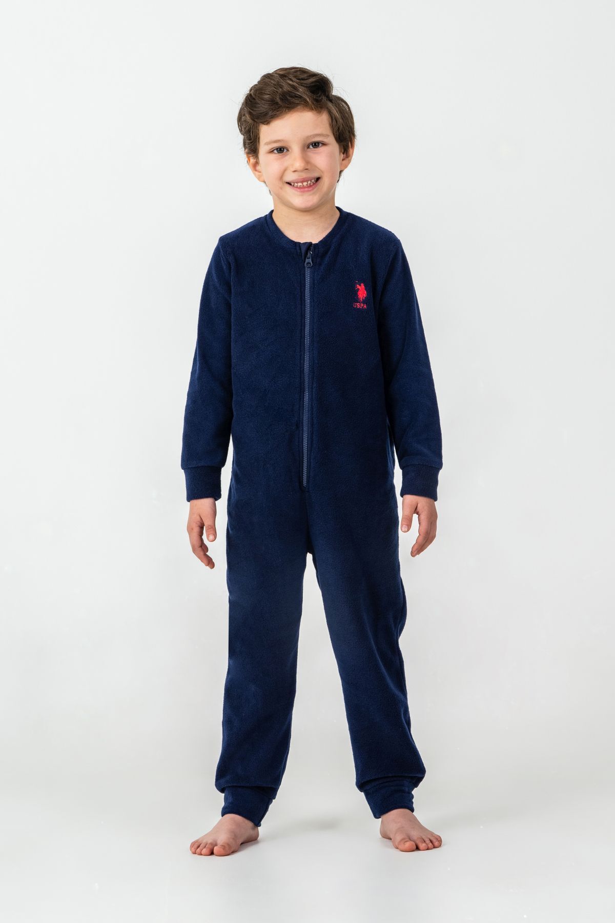 U.S. Polo Assn - U.S. Polo Assn Erkek Çocuk Lacivert Tulum (1)