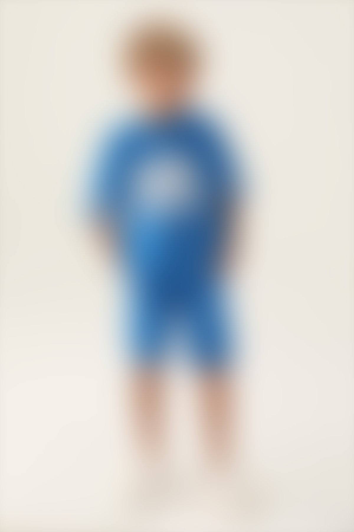 U.S. Polo Assn - U.S. Polo Assn Lisanslı Sim Cobalt Erkek Çocuk Bermuda Takım