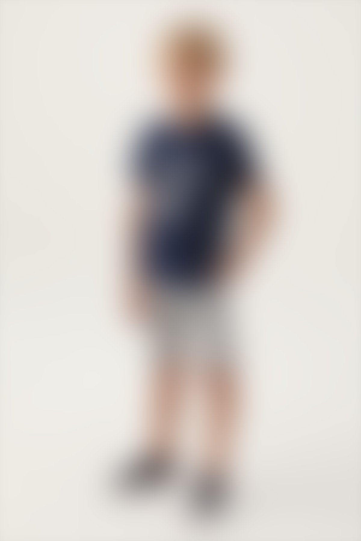 U.S. Polo Assn - U.S. Polo Assn Lisanslı Clothıng Koyu İndigo Erkek Çocuk Bermuda Takım