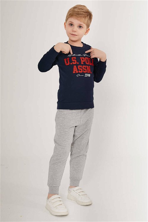U.S. Polo Assn Color Lacivert Erkek Çocuk Eşofman Takımı