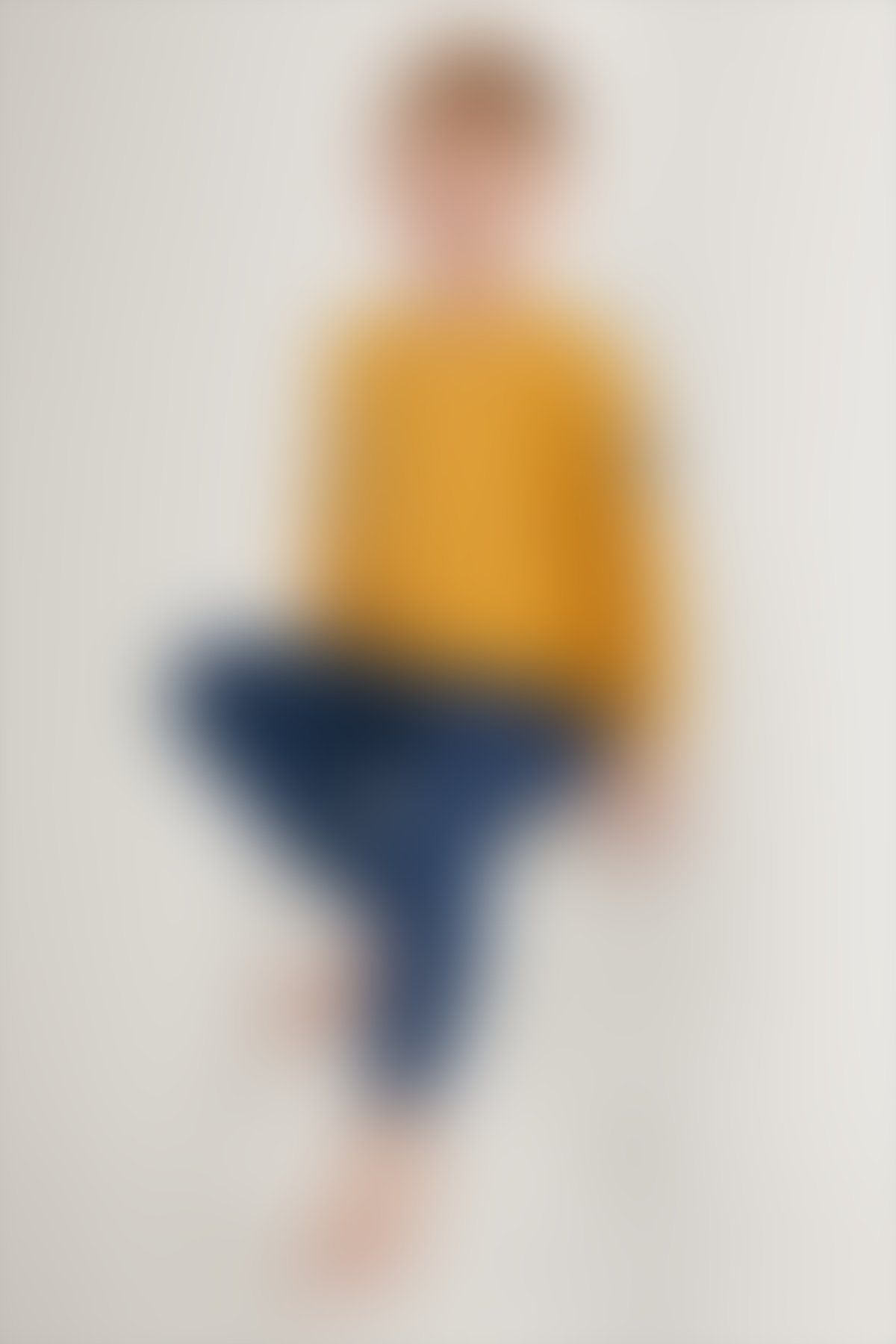 U.S. Polo Assn - U.S. Polo Assn Ribbon Kahverengi Erkek Çocuk Uzun Kol Pijama Takım