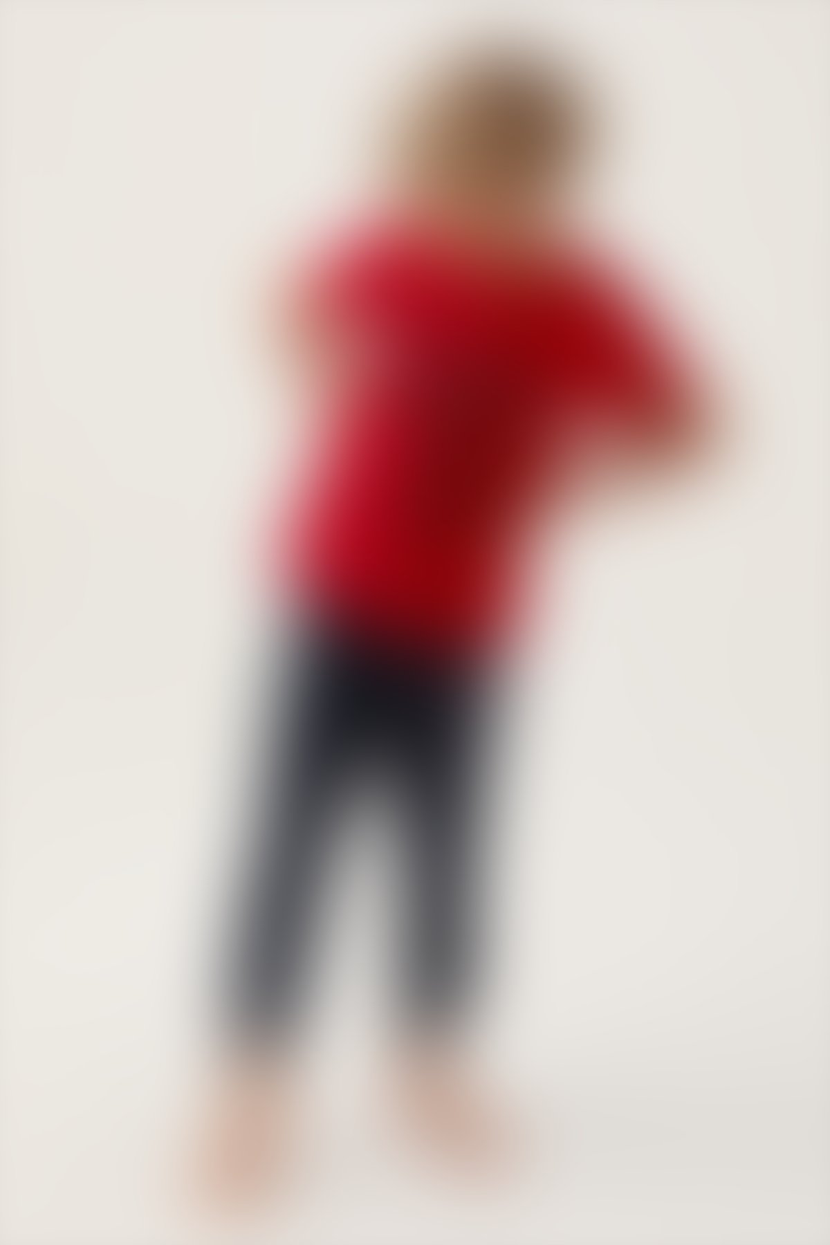 U.S. Polo Assn - U.S. Polo Assn Lisanslı Hat Kırmızı Erkek Çocuk Pijama Takımı