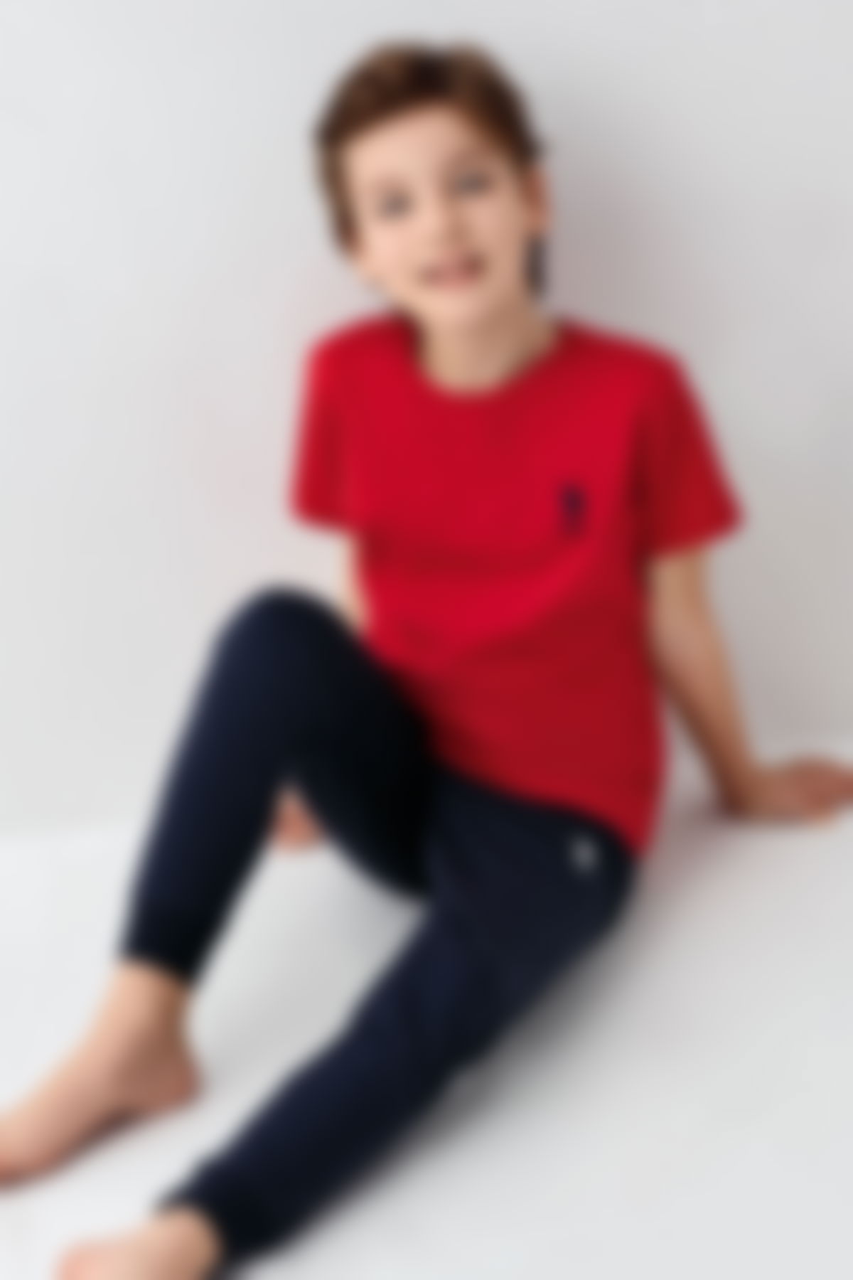 U.S. Polo Assn - ERKEK GARSON İKİLİ TAKIM Kırmızı 
