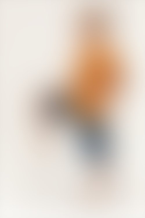 U.S. Polo Assn - U.S. Polo Assn Lisanslı Dotted Turuncu Erkek Çocuk Kapri Takım