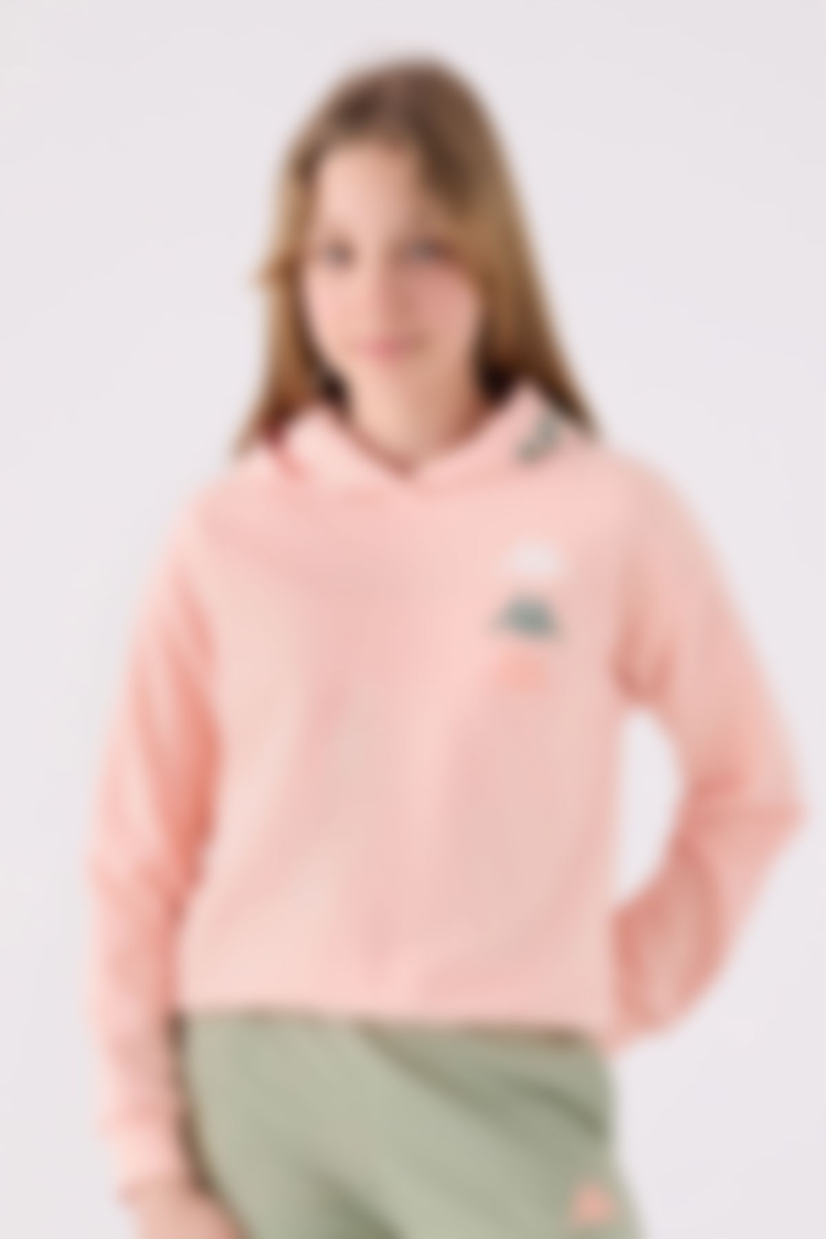 KAPPA - Kappa Çocuk Sweatshirt 361X17W Açık Somon