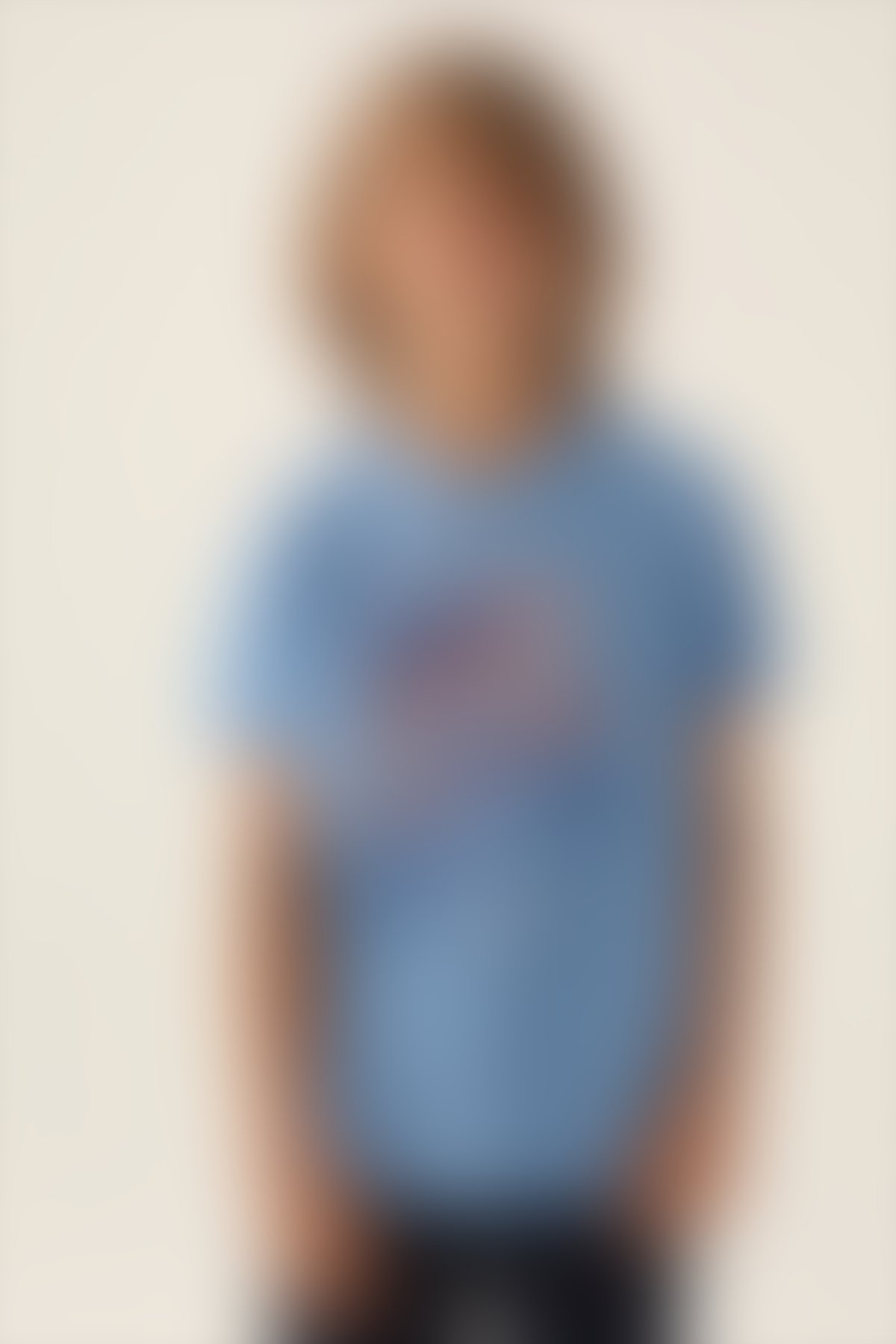KAPPA - Kappa Painted İndigo Erkek Çocuk T-Shirt
