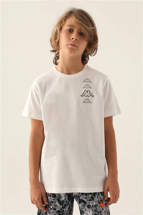 Kappa Half Krem Erkek Çocuk T-Shirt