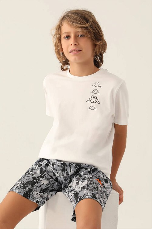 Kappa Half Krem Erkek Çocuk T-Shirt
