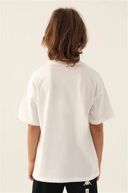 Kappa Boll Krem Erkek Çocuk T-Shirt