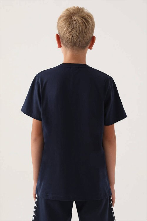 Kappa Lacivert Baskılı Erkek Çocuk T-Shirt