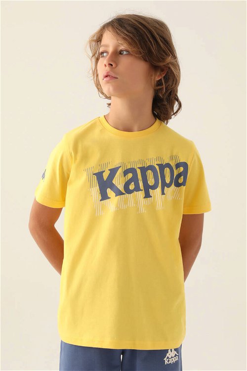 Kappa Graphic Written Sarı Erkek Çocuk T-Shirt