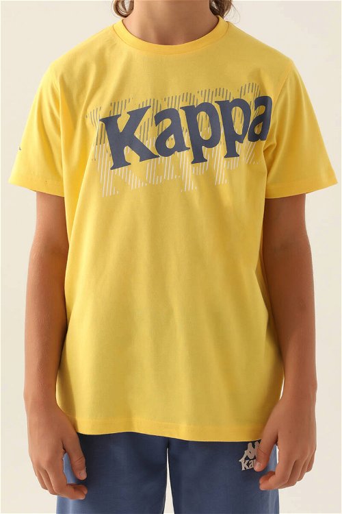 Kappa Graphic Written Sarı Erkek Çocuk T-Shirt