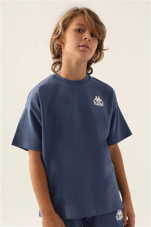 Kappa Sport Krem Erkek Çocuk T-Shirt