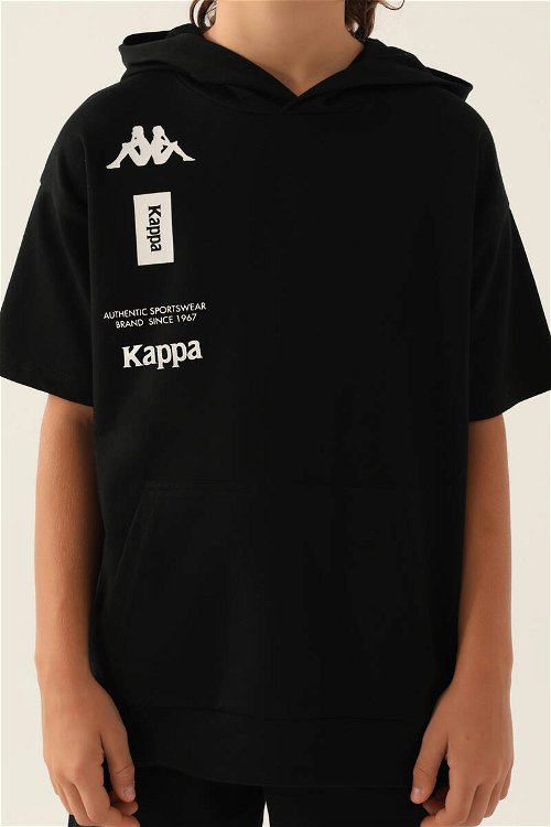 Kappa Est Siyah Erkek Çocuk T-Shirt