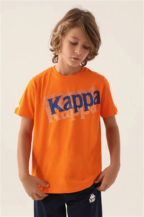 Kappa Graphic Written Turuncu Erkek Çocuk T-Shirt