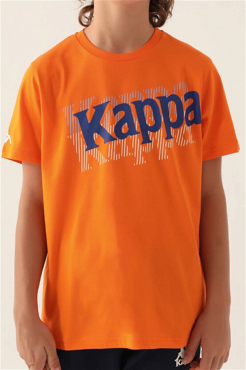 Kappa Graphic Written Turuncu Erkek Çocuk T-Shirt