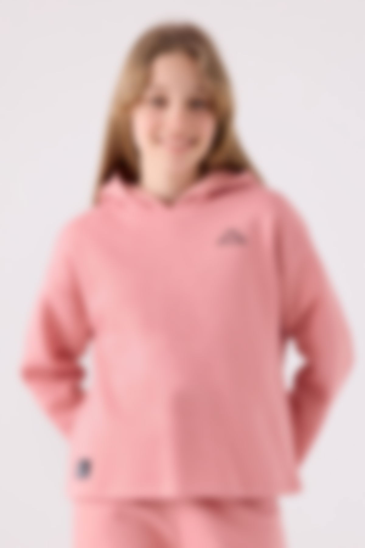 Kappa - Kappa Kız Çocuk Pembe Sweatshirt