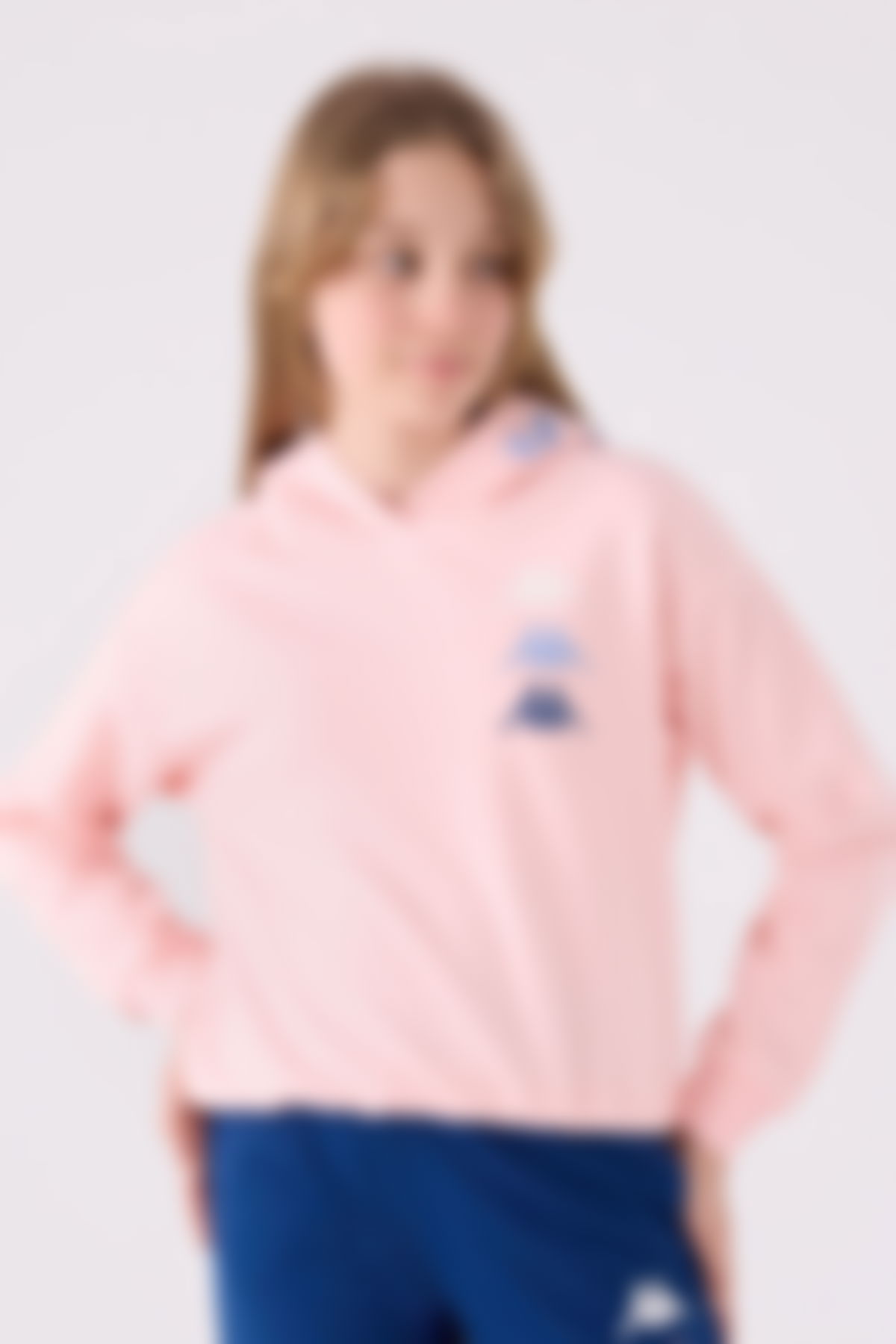 Kappa - Kappa Kız Çocuk Pembe Sweatshirt