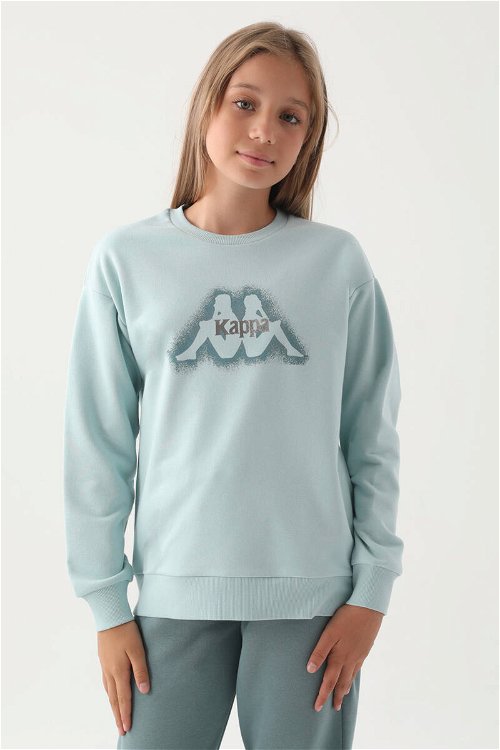 Kappa Mint Kız Çocuk Sweatshirt