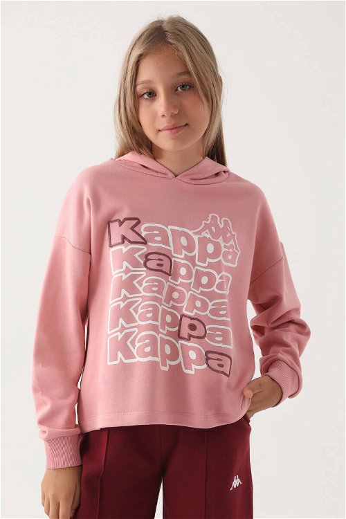 Kappa Kız Çocuk Pembe Sweatshirt
