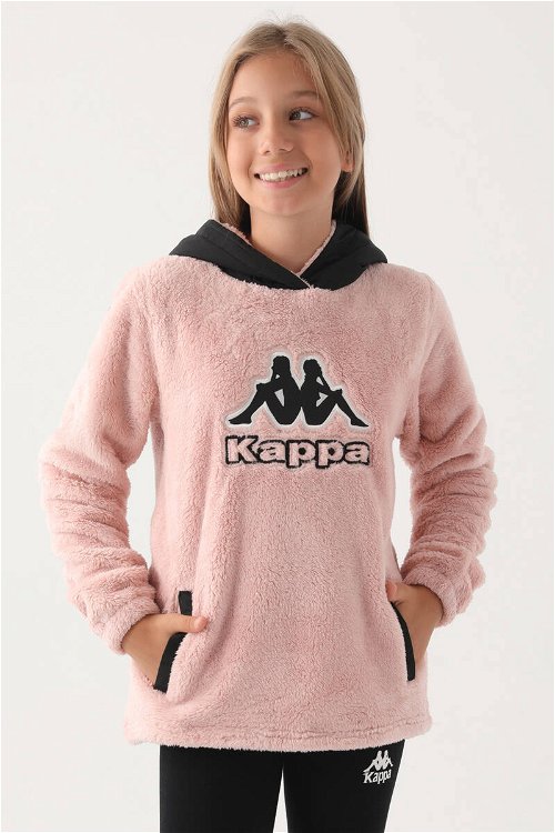 Kappa Kız Çocuk Pudra Sweatshirt