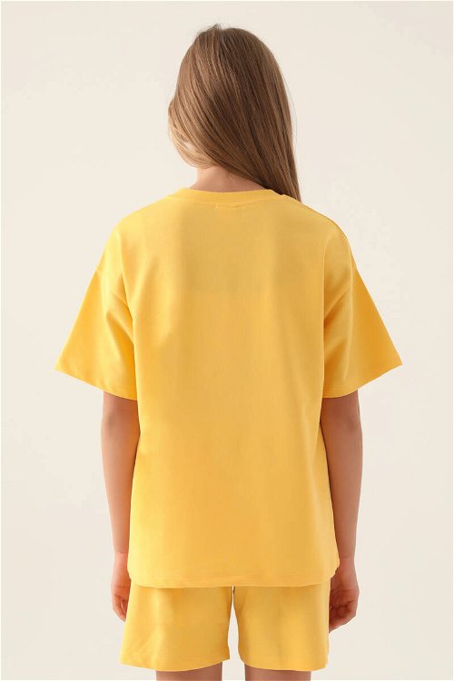 Kappa Basics Sarı Kız Çocuk T-Shirt