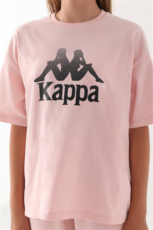 Kappa Pudra Baskı Detay Kız Çocuk T-Shirt