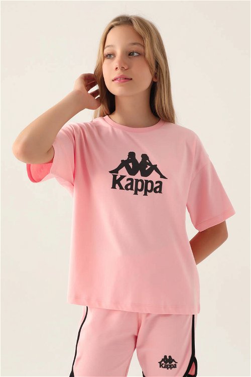 Kappa Detailed Somon Kız Çocuk T-Shirt