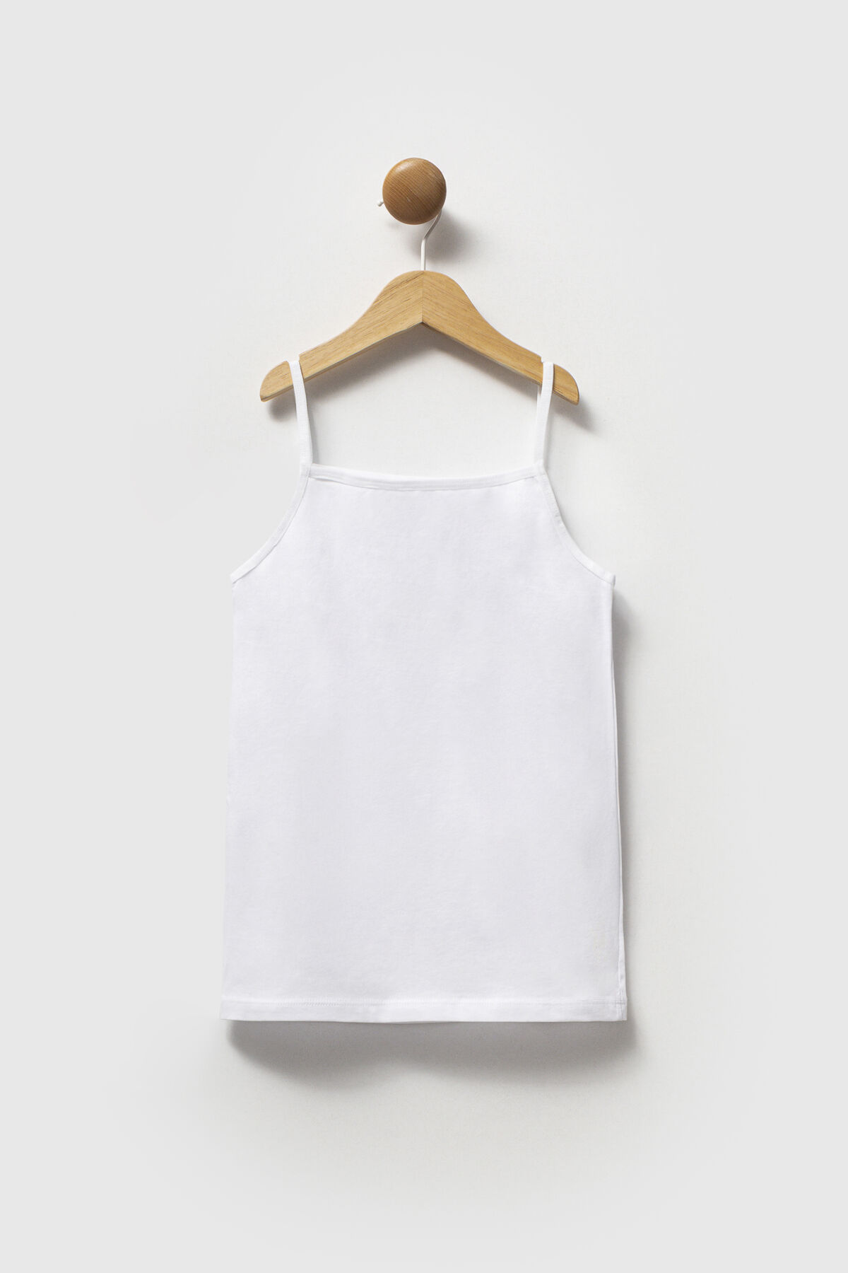 U.S. Polo Assn - U.S. Polo Assn Kız Çocuk Beyaz Atlet