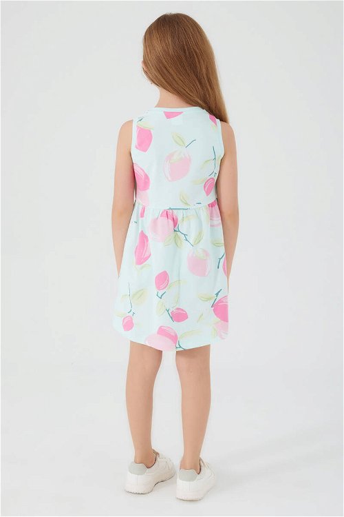Rolypoly Lemon Branch Koyu Krem Kız Çocuk Elbise