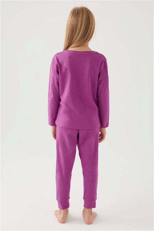 U.s Polo Asnn Kız Çocuk Violet Pijama Takımı