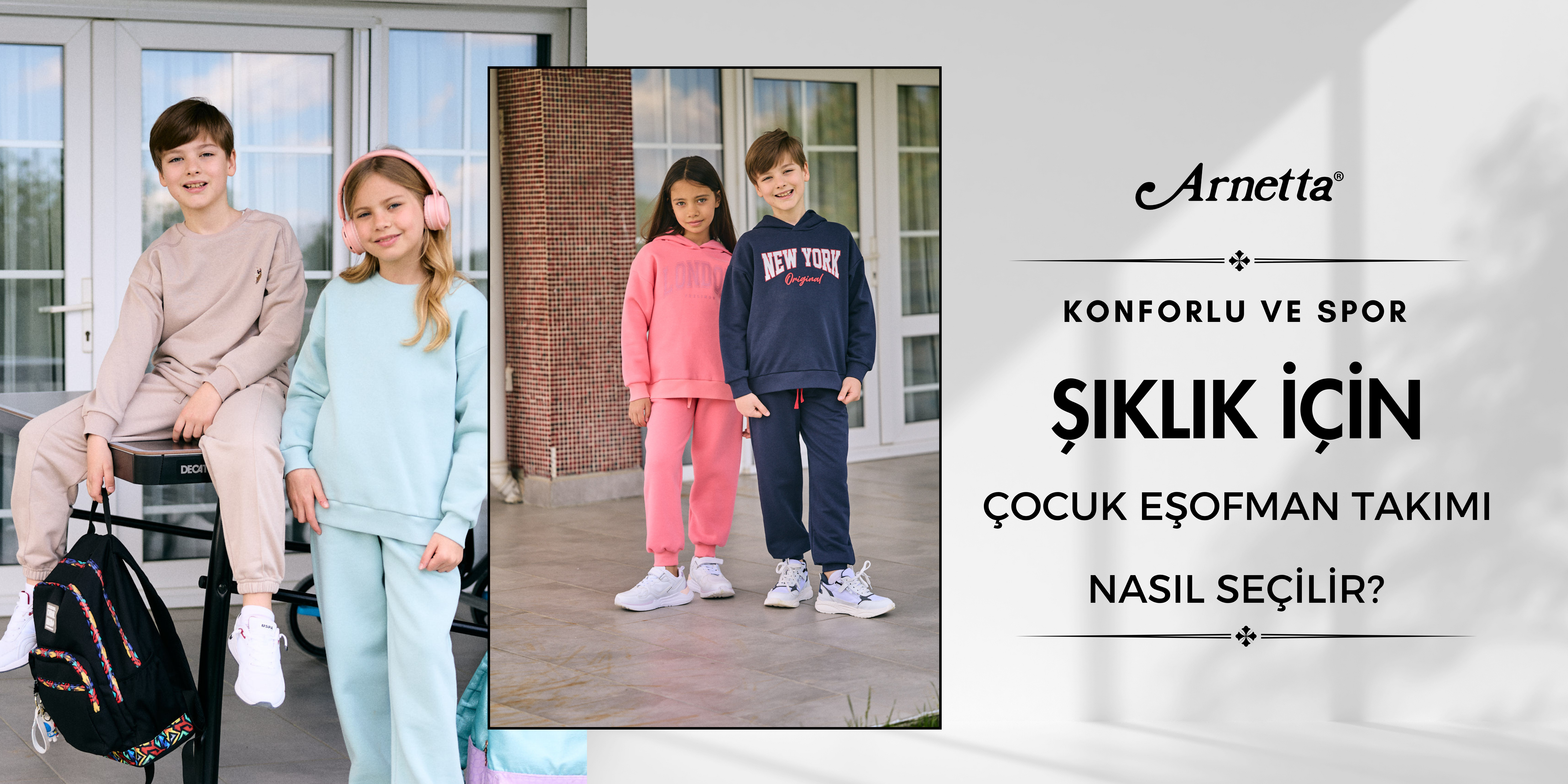 Konforlu ve Spor Şıklık için Çocuk Eşofman Takımları